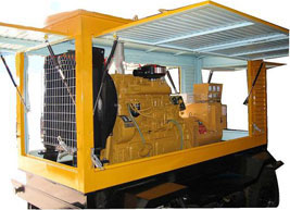 沙湖镇移动电站(移动柴油发电机组）